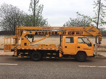 自贡高空作业车出租、车载式路灯车登高车租赁