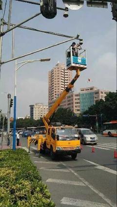上海路灯检修车出租,上海路牌安装作业车出租