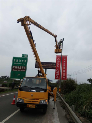海口路灯维修车出租