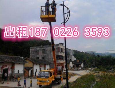 汉沽区高空车出租与液压机械应用 路灯车租赁服务解析